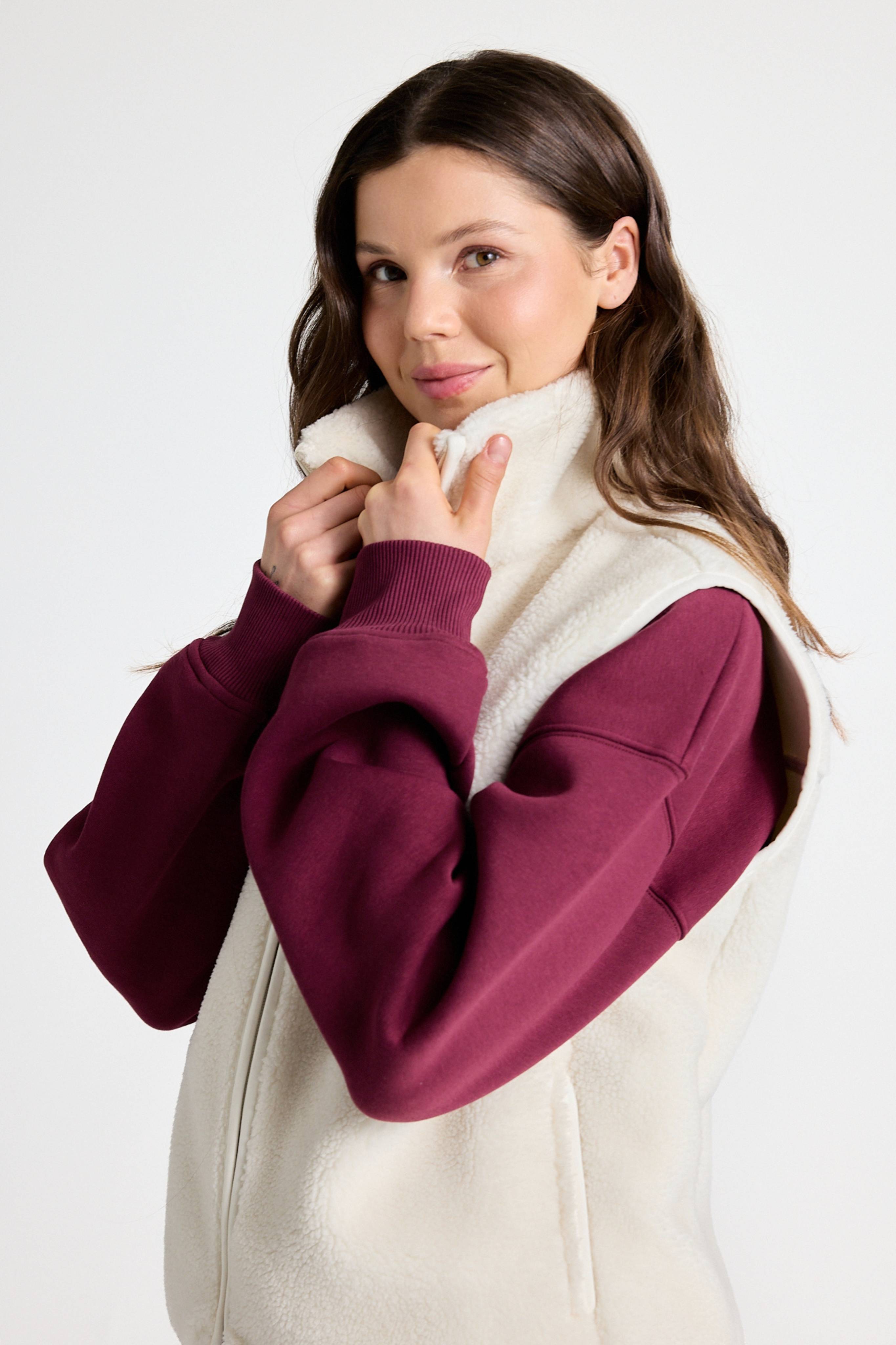 W. Cloudfleece™ Vest - Creme
